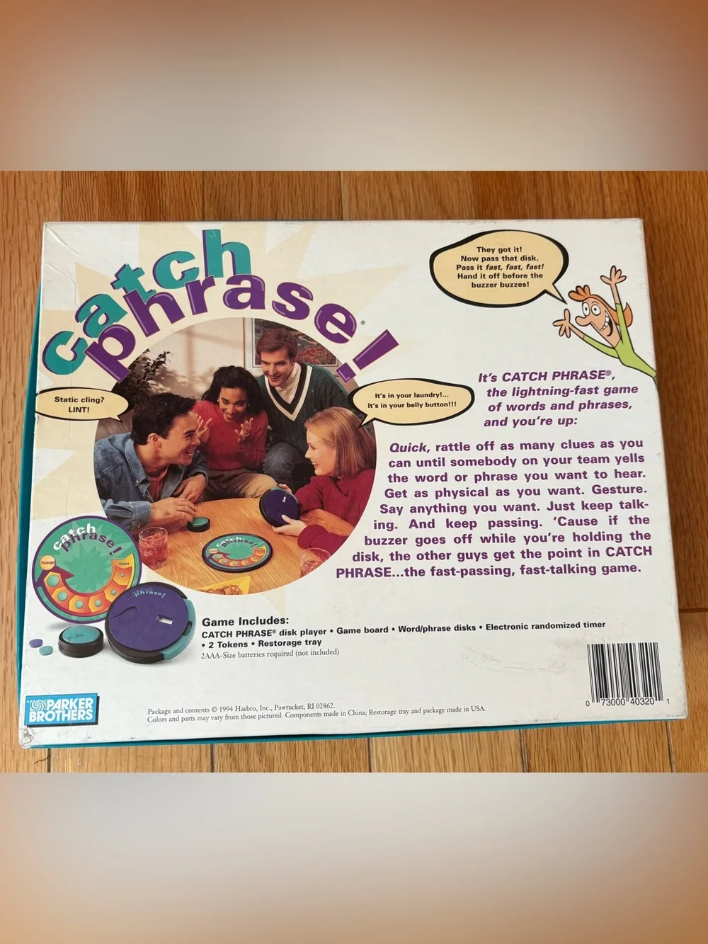 Vintage Catch Phrase Party Game 1994 Original Edition 100% complete Tested Works